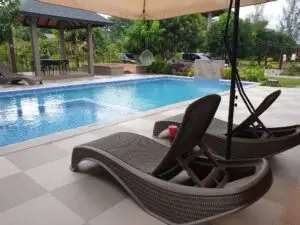 poolside